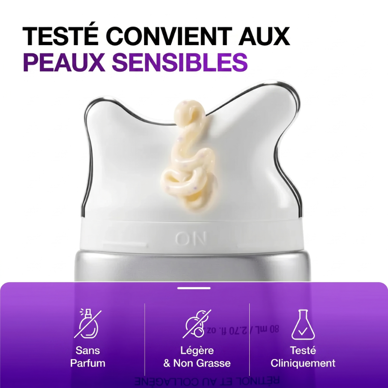 Crème Gua Sha Sculptante au Collagène & Rétinol