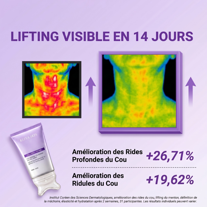 KLEVA SKIN - Gua Sha Sculptant au Collagène & Rétinol